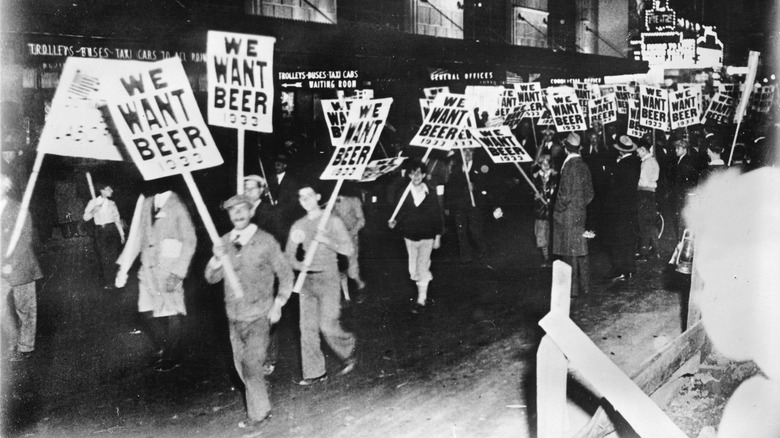 Prohibition protest 1930