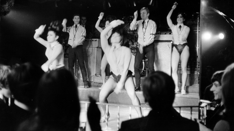 go-go dancers at The Peppermint Lounge