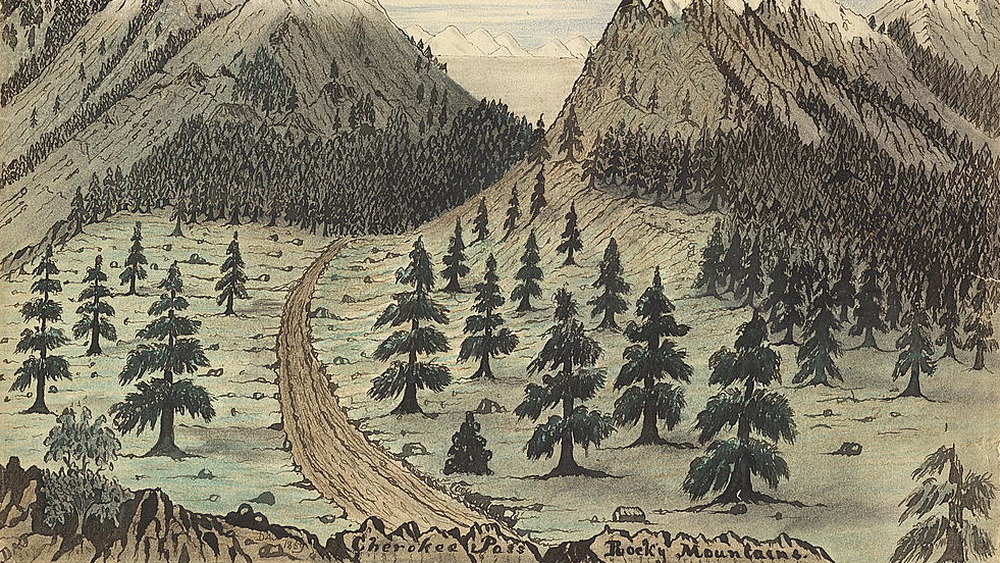 Cherokee Pass, Rocky Mountains 