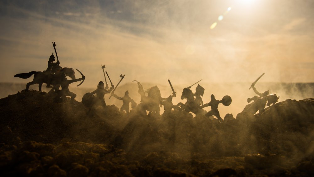 Medieval Battle scene