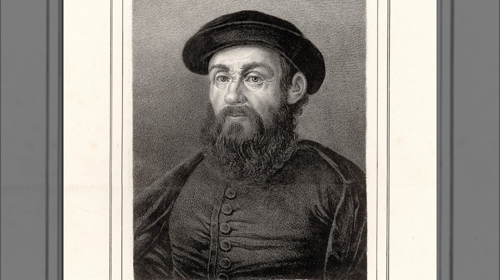 ferdinand magellan drawing 