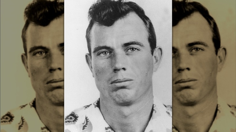 Black and white photo of Officer JD Tippit