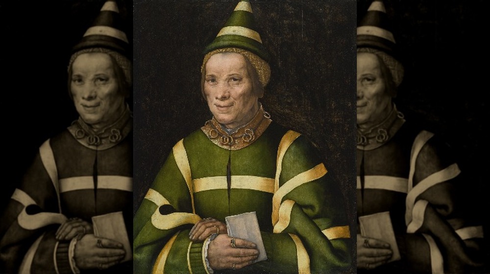 portrait of the jester elisabet