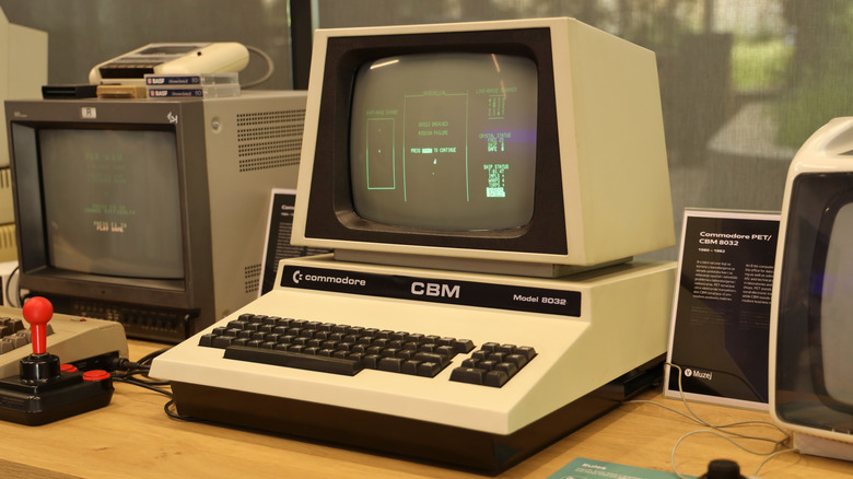 Vintage Commodore computer