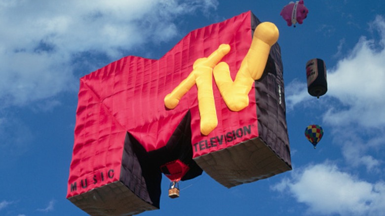 MTV logo hot air balloon