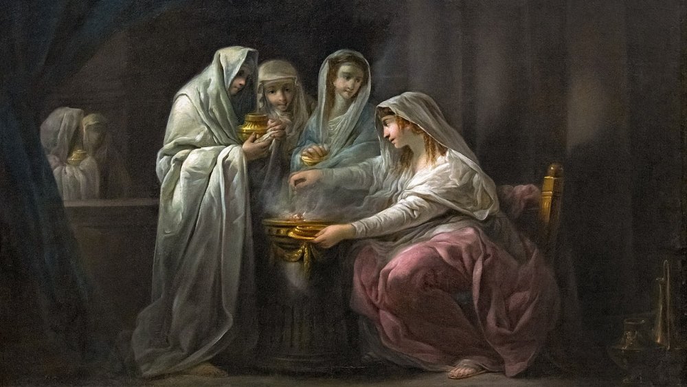 The Vestals, Jacques Gamelin, 1738