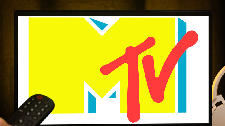 MTV on a screen