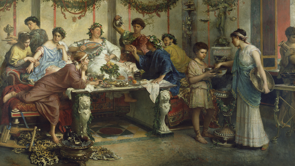 a roman feast