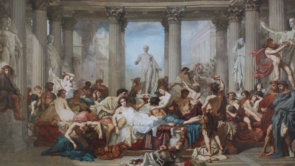 decadence of the romans