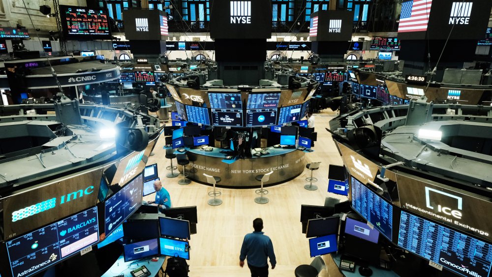 The NYSE trading floor