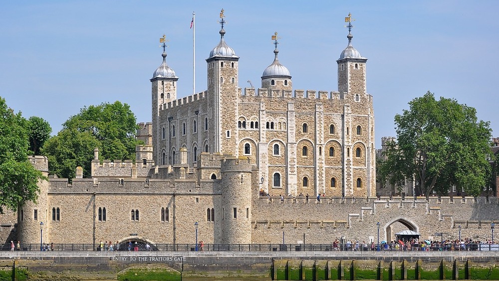 Tower of London under blue sky
