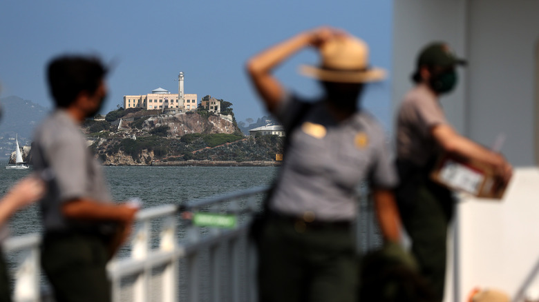 SAN FRANCISCO, CALIFORNIA - National Park Service park rangers
