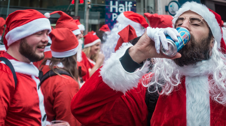 SantaCon goers