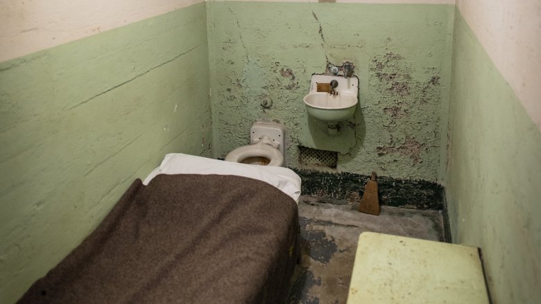 Alcatraz prison cell