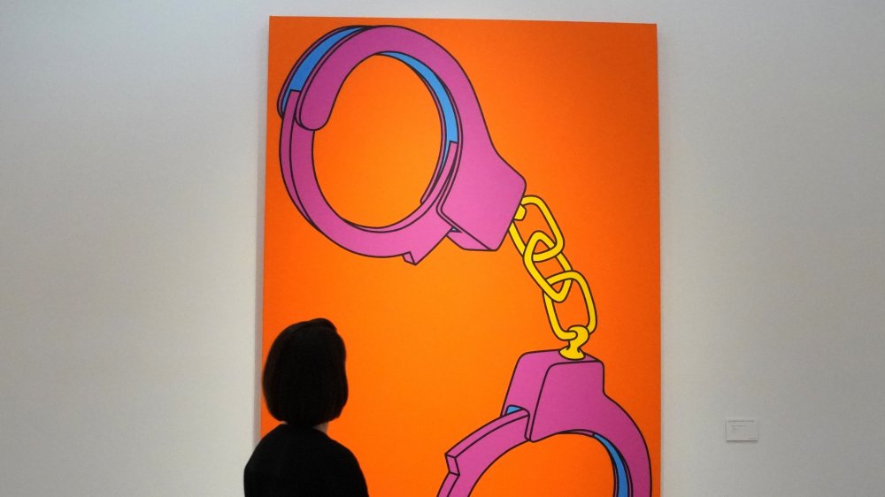 Handcuffs Painting 