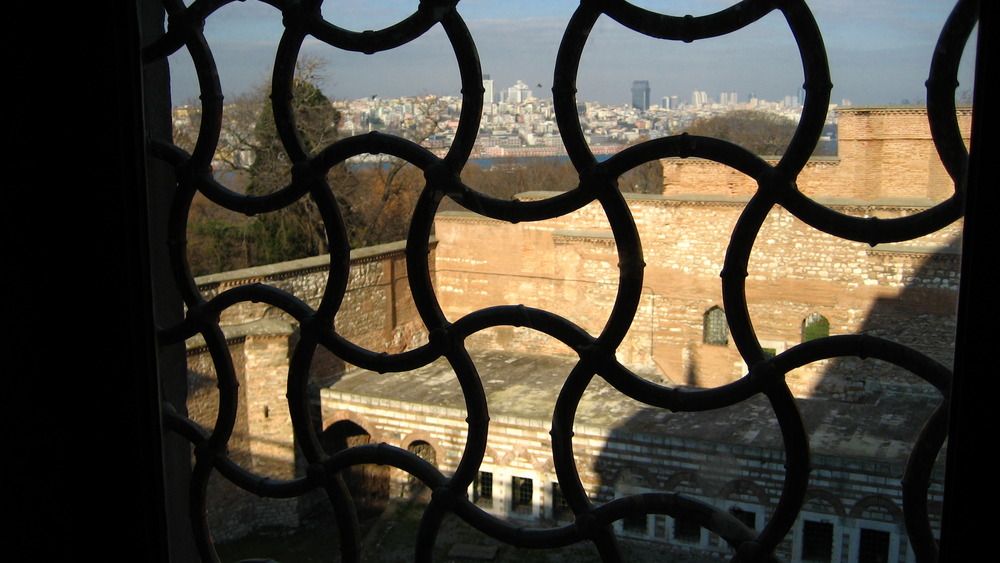 View from harem in Topkapi Palace