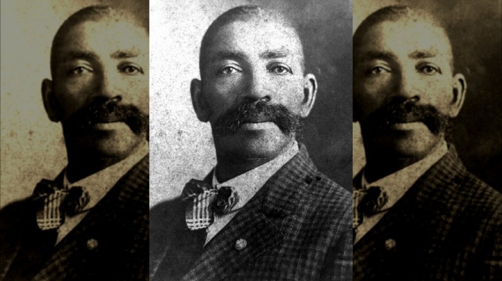 Portrait photograph of Bass Reeves, around 1910