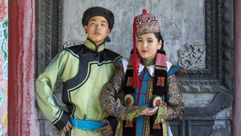 Mongolian couple
