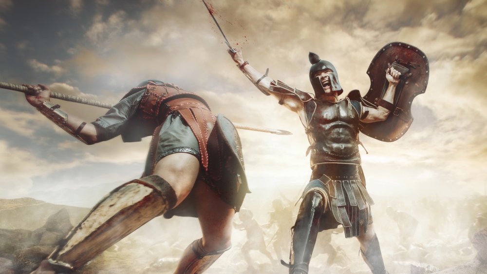 Gladiator battle