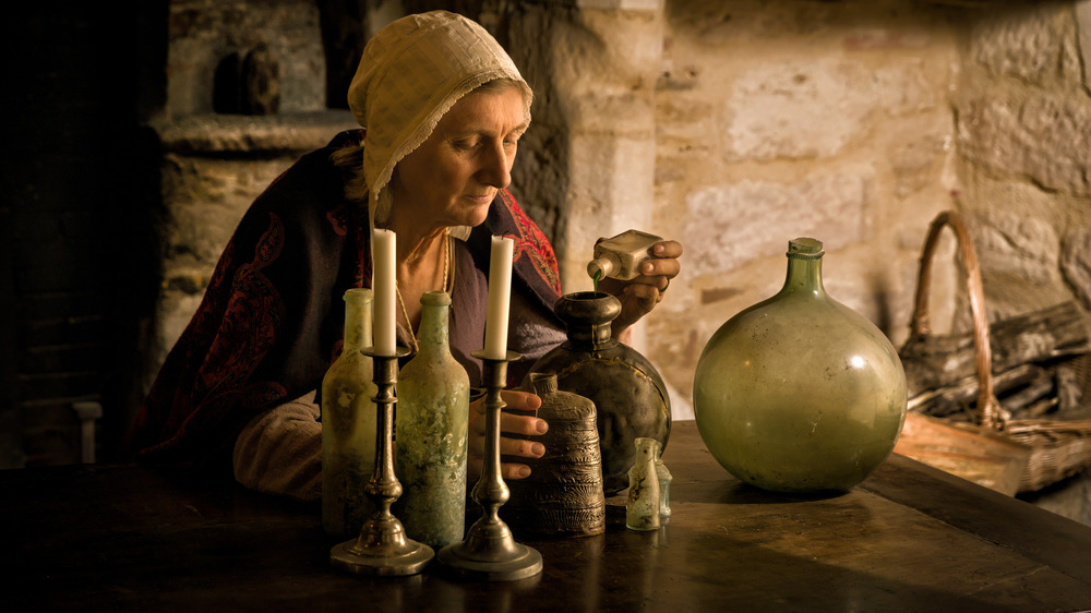 witch medieval potions