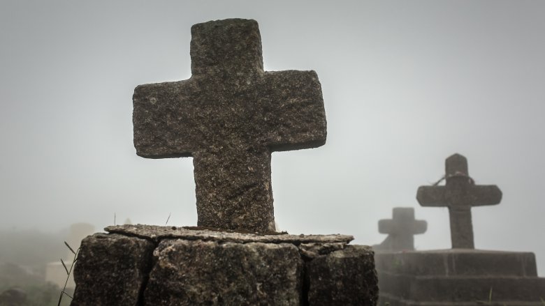 Cemetery in India