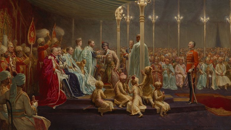 Investiture ceremony by King George V
