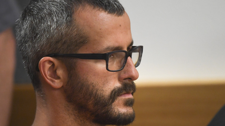 Chris Watts at sentencing