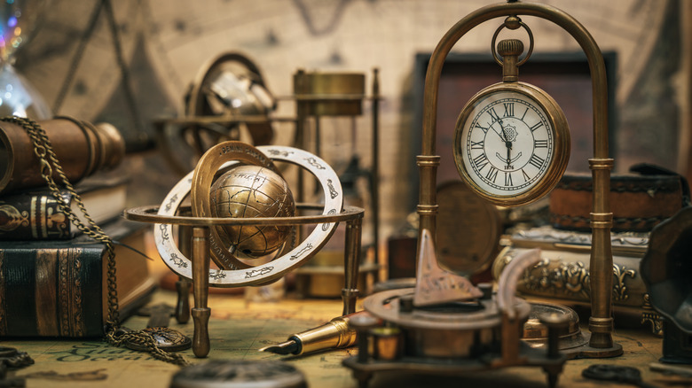 antique sundial