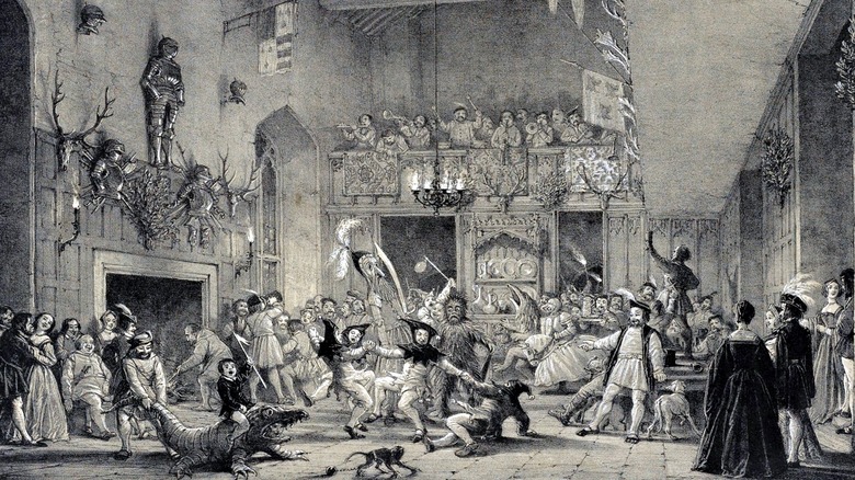 a christmas mummers play