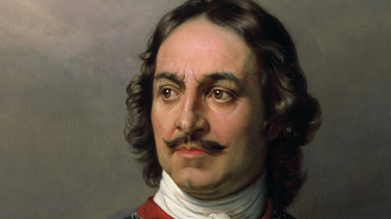 Portrait of Emperor Peter I the Great
