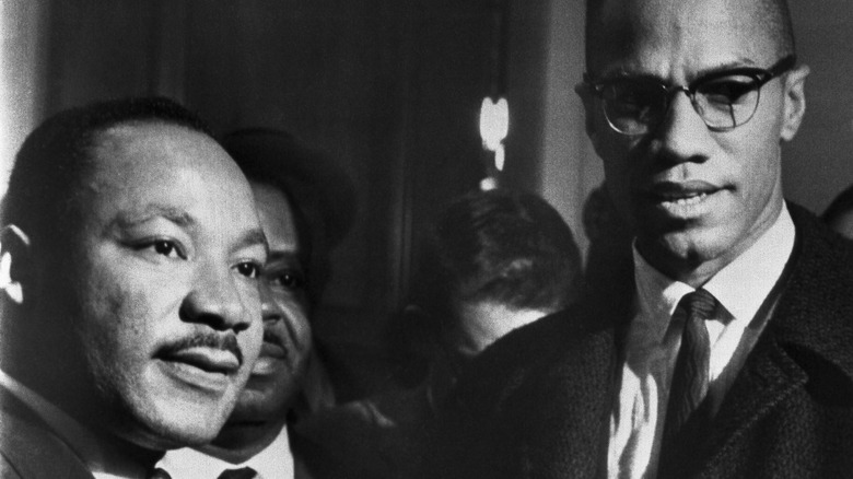 Martin Luther King and Malcolm X