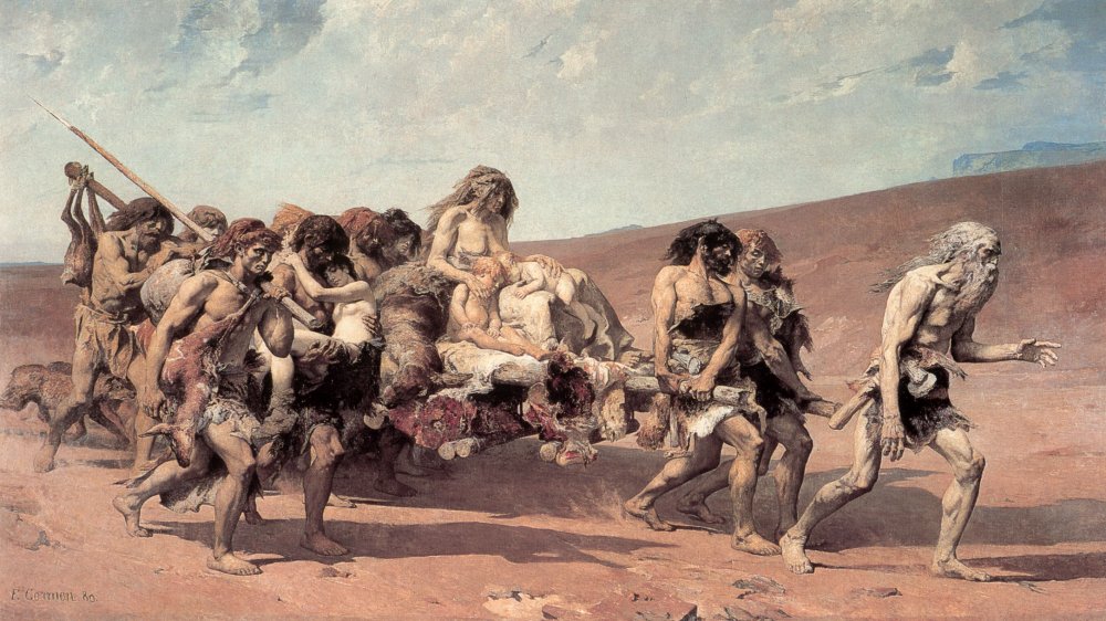 cain flying before jehovah's curse