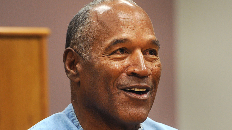 OJ Simpson smiling