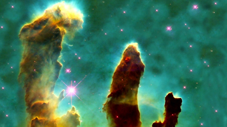 Three main pillars, Pillars of Creation