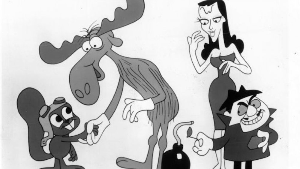 Rocky, Bullwinkle, Natasha, and Boris