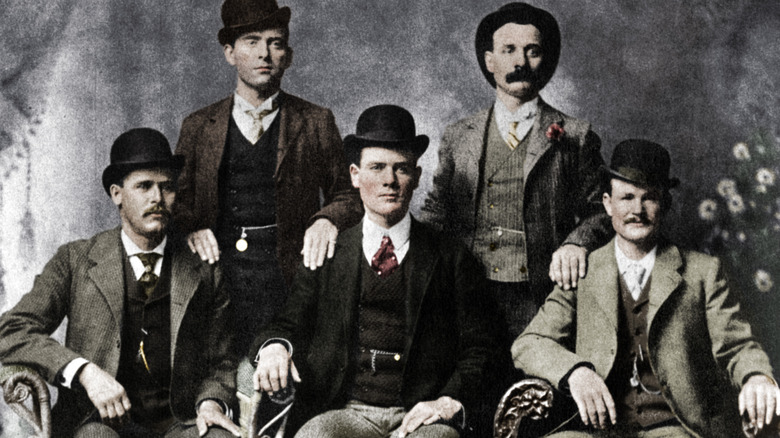 Photo of an outlaw gang