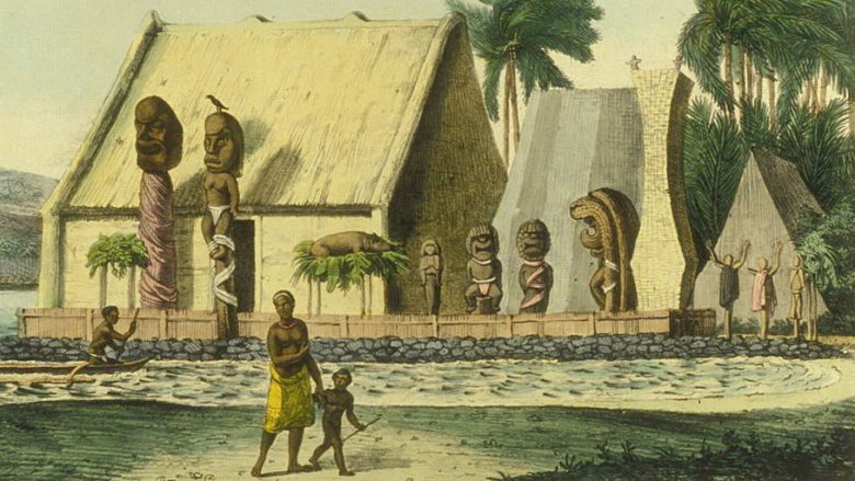 The Temple of the King at Tiritatéa Bay
