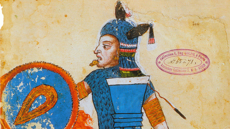 Image of the philosopher king Nezahualcoyotl