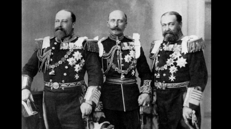 Queen Victoria's sons military costume