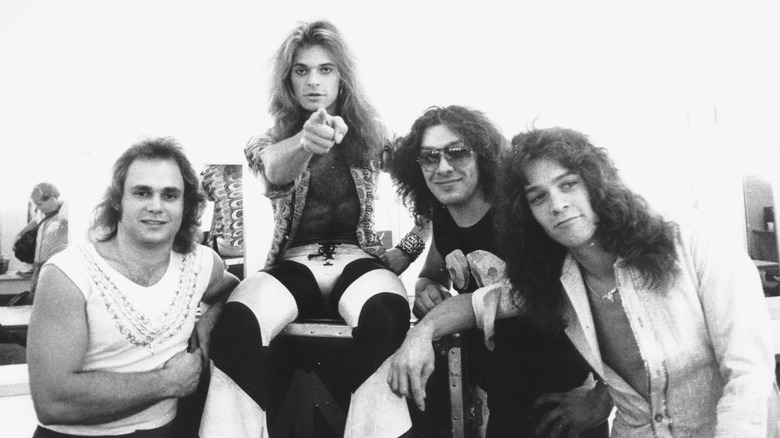 van halen group photo