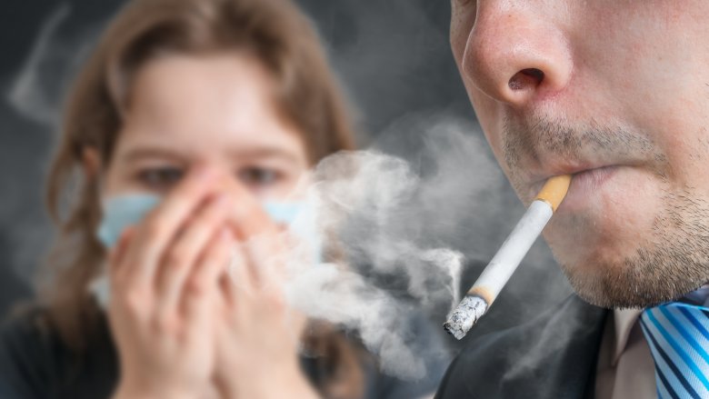 Man smoking