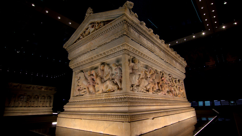 The 'Alexander Sarcophagus' in Turkey 