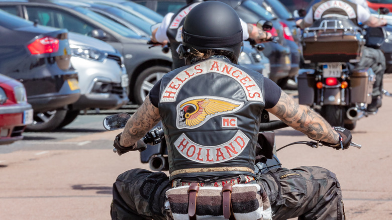 Hells Angels biker jacket