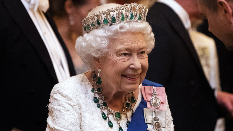 Queen Elizabeth II in regalia