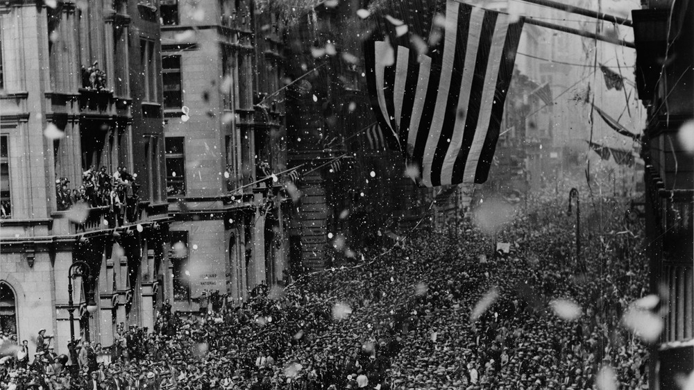 Parade during the Roaring Twenties