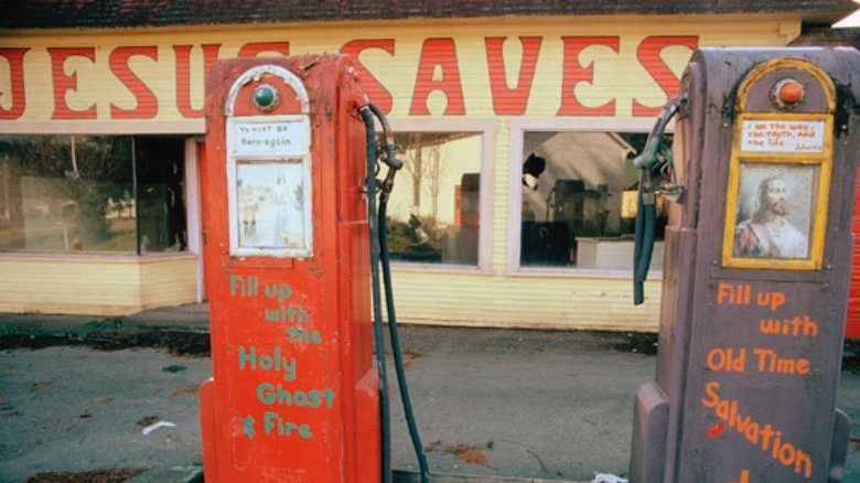 Reappropriated gas station