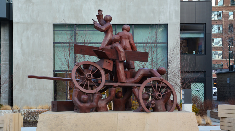 Haymarket Affair memorial