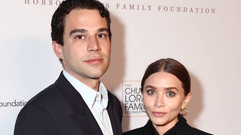 louis eisner ashley olsen staring at camera