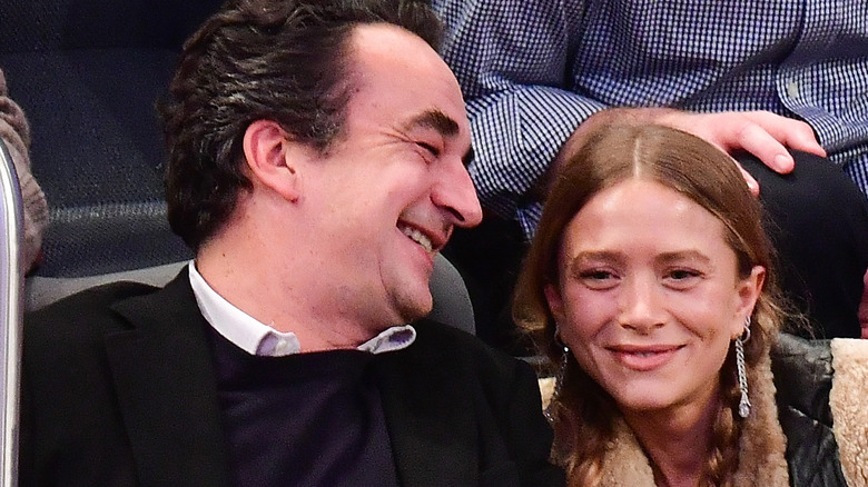 olivier sarkozy and mary-kate olsen laughing