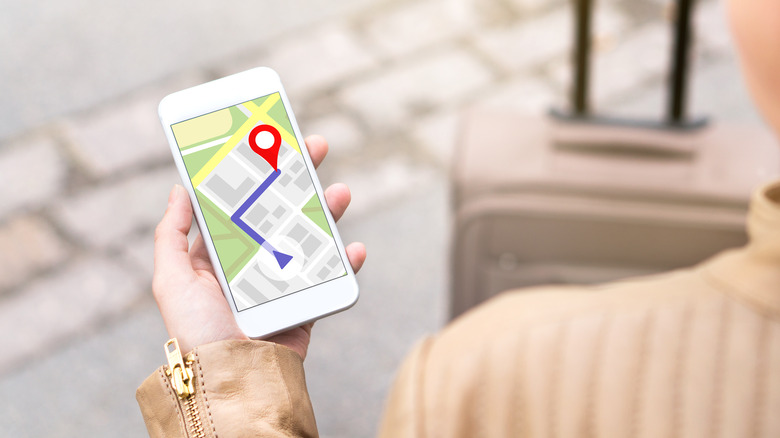 Cell phone map
